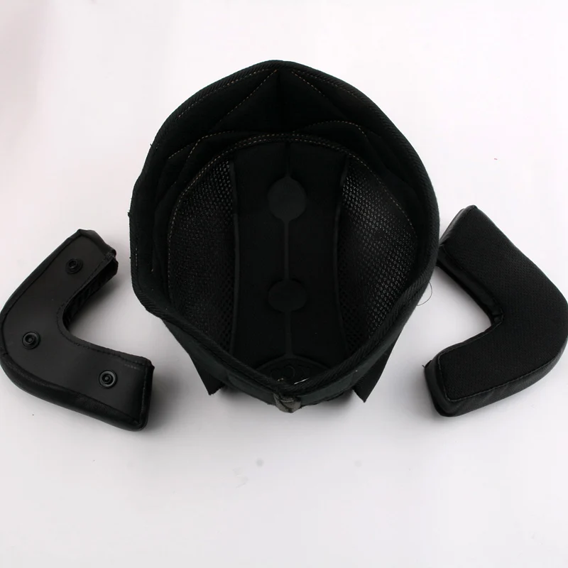 Винтажный мотоциклетный шлем ретро из искусственной кожи с открытым лицом