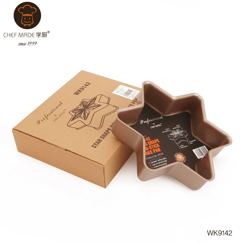 -Повар сделал шестиугольная звезда противень Формы для тортов хлеб плесень чипы