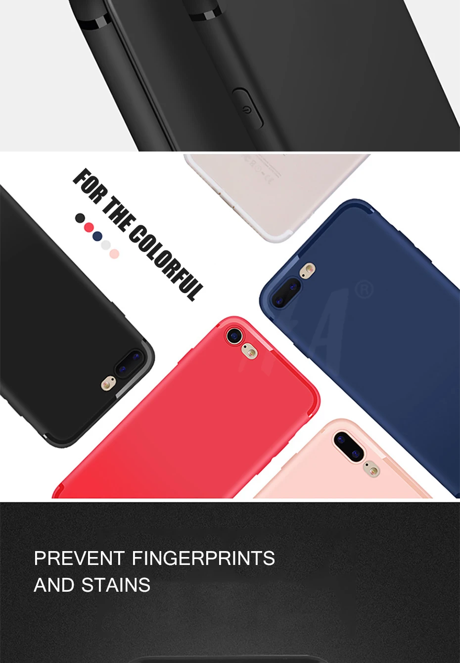 H& A Роскошный Матовый Мягкий силиконовый чехол для iPhone 6 чехол s 6s Plus 5 5S SE 7 7 чехол Полный Чехол для iPhone 7 7 Plus чехол для телефона s