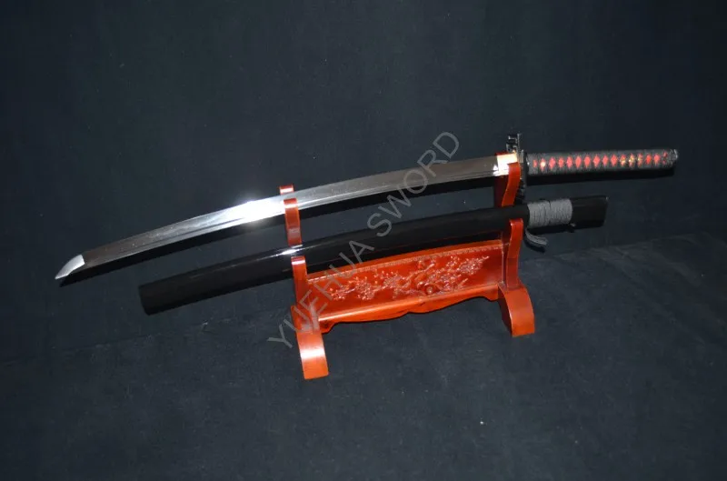 Bleach sword настоящая ручная работа Мусаши японские самурайские мечи катаны из
