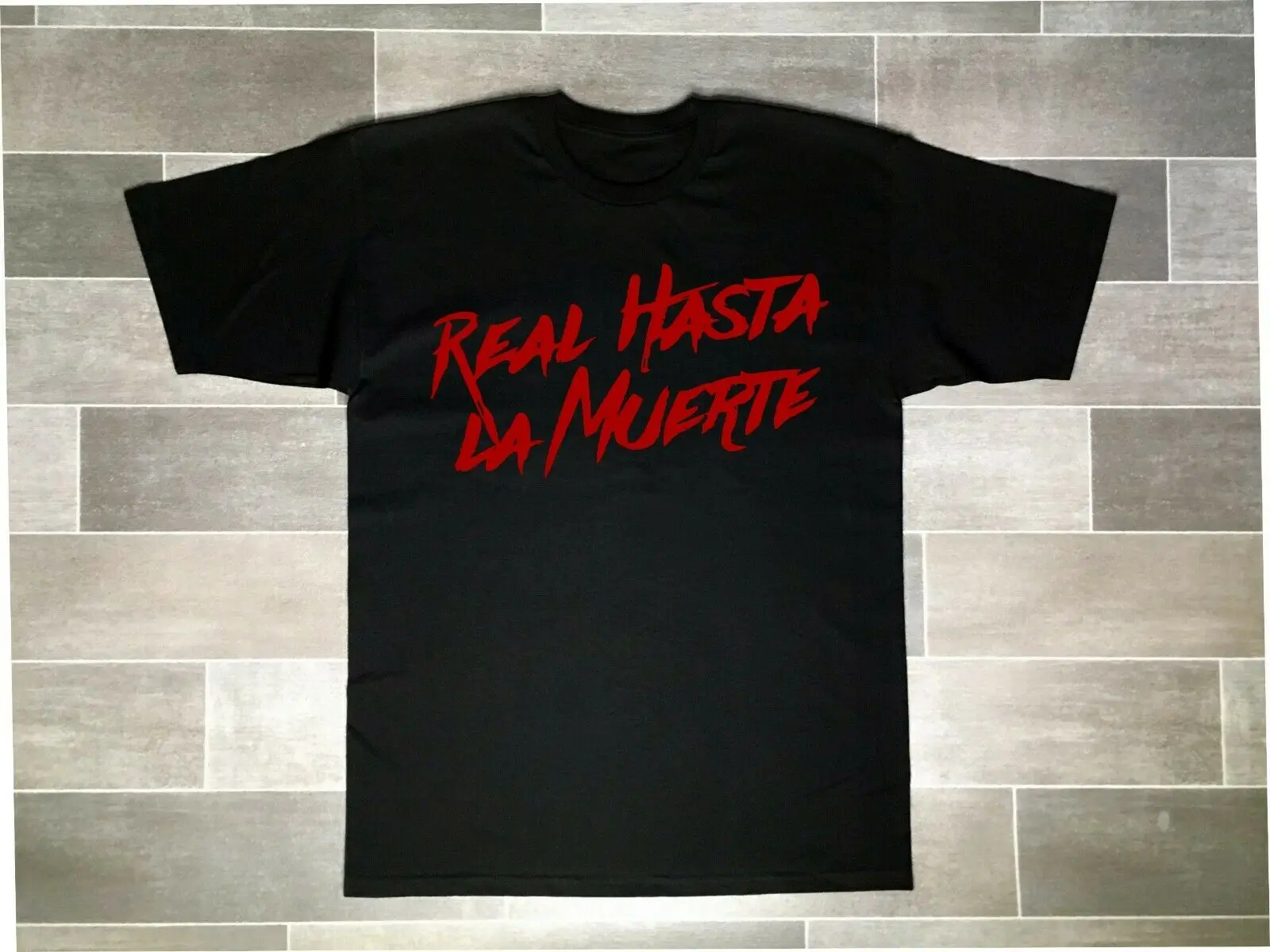 Anuel AA Real Hasta La Muerte футболка бесплатно Hookah черная рубашка 2019 модный бренд 100% хлопок