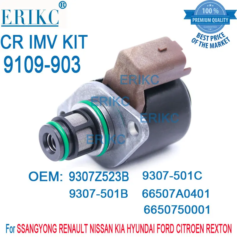 

Valve IMV 9109-903 Common Rail Fuel Pump Regulator Valve 9109903 9307Z523B for Delphi SSANGYONG NISSAN
