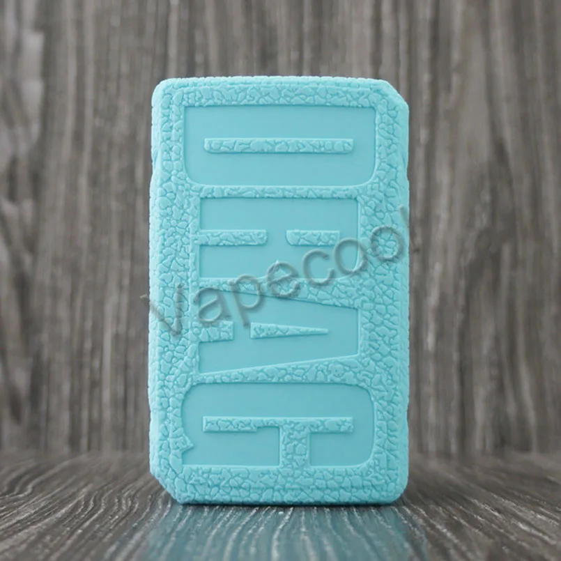 Tiffany blue Чехол с текстурой для VOOPOO DRAG 2 177W TC BOX MOD, противоскользящий силиконовый чехол, кожный деколь, подходит для Vape VOOPOO DRAG V2 - Цвет: Tiffany blue