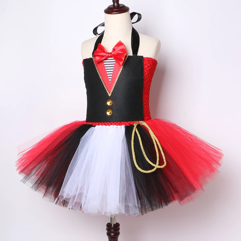 Платье-пачка в стиле цирк Ringmaster фатиновое платье для выступлений детские платья