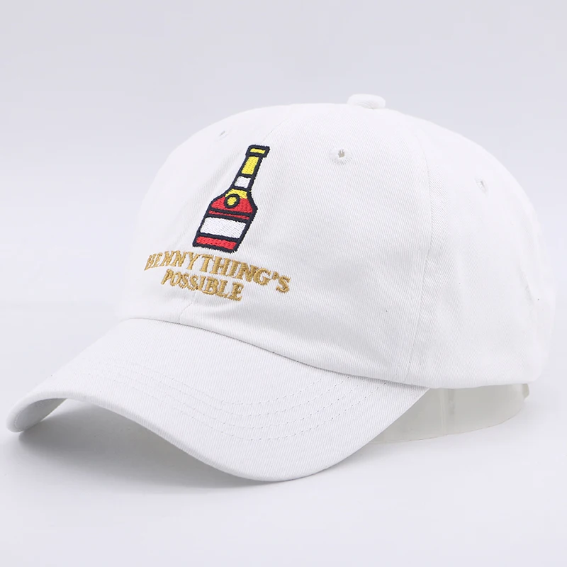 New henny bottle embroidery cap cotton adjustable thing's possible fashion dad hat hip hop snapback hats casual caps | Аксессуары