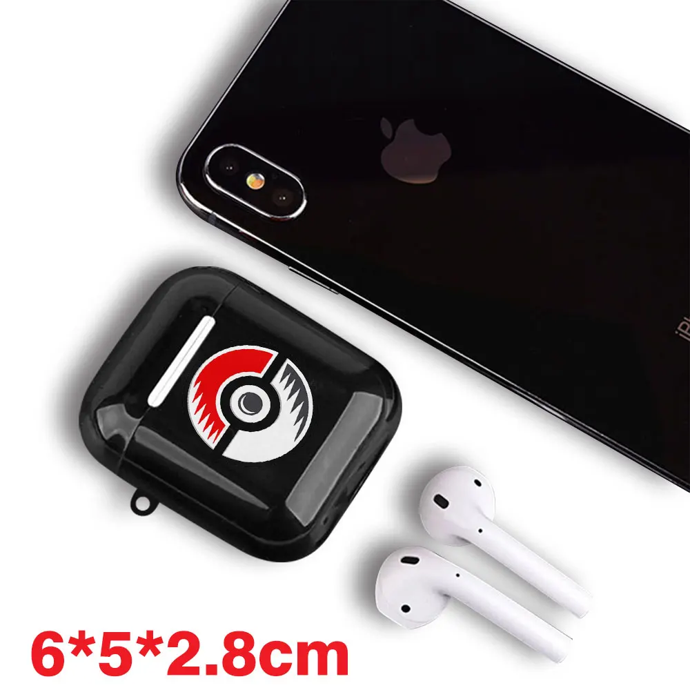 Карманные монстры Пикачу Poke Ball Airpods чехол беспроводной Bluetooth противоударный