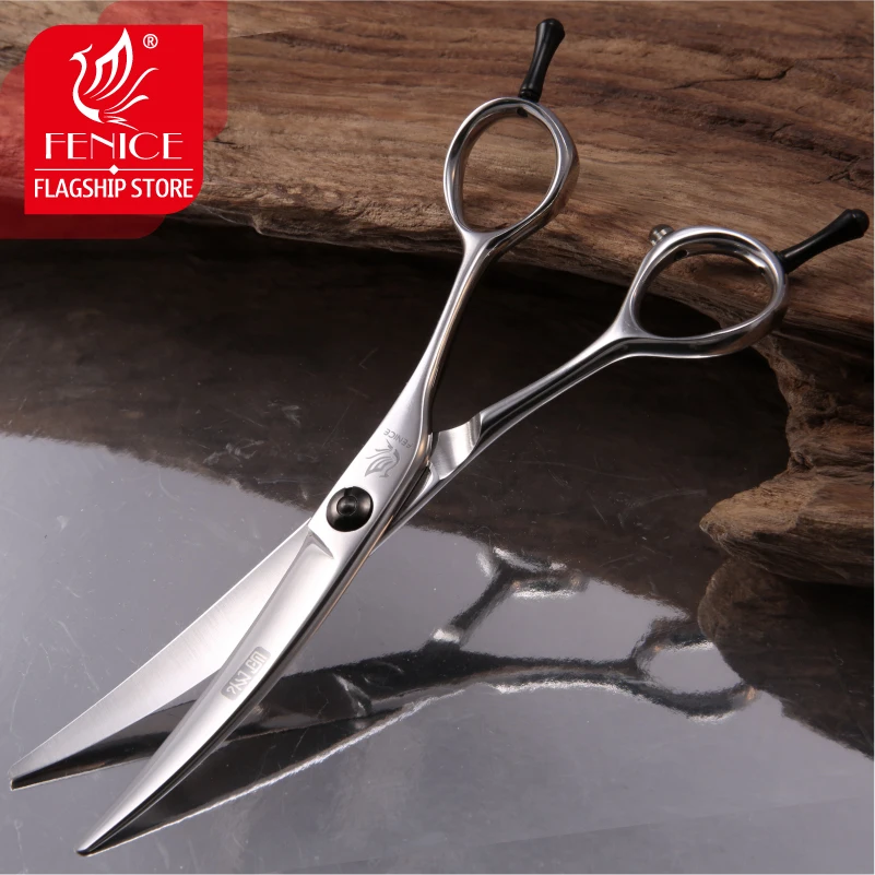 Fenice 6.0 inch Professional hairdressing shears barber scissors salon scissors fashion curved scissors for hair