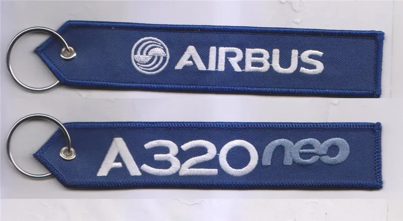 A320 Neo Airbus логотип ткань вышивка брелок вышитый | Автомобили и мотоциклы