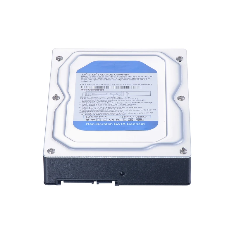 Unеop ST5510 одиночный отсек 2 5 до 3 дюйма SATA SSD Конвертор анклаур для дюймового модуля