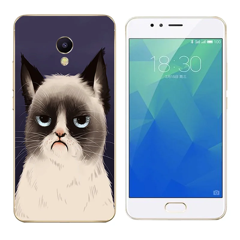 Soft Silicone Cover For Meizu M5S Mini M3 M6 Note MX6 U20 M6T 16X Mobile Phone Case Pro 6 7 Plus Pets Printing Coque |