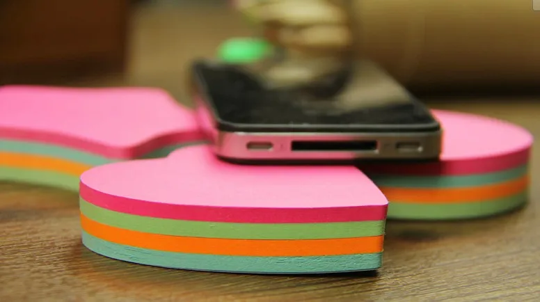100 листов Новый Стиль memo pad мультфильм разнообразие специальной формы твердые