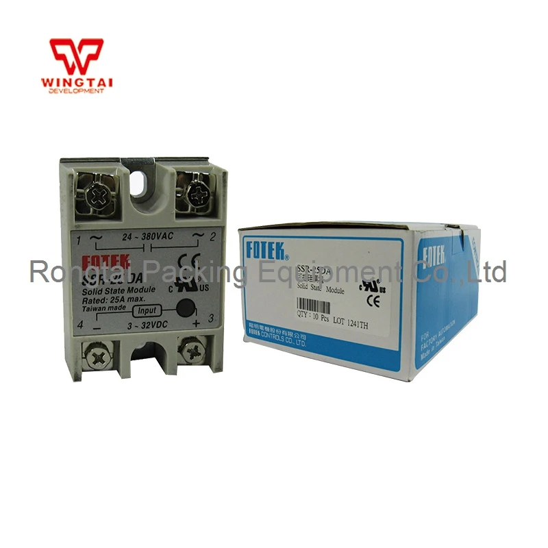 

40A SSR-25DA/SSR-40DA FOTEK Solid State Relay Relay Module