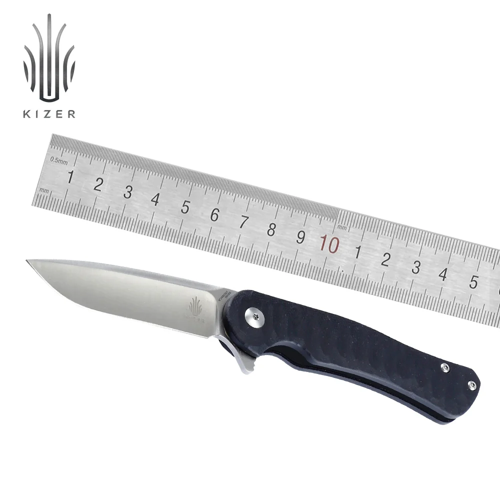 Kizer тактический нож DUKES V3466N1 для выживания g10 ручной отличного качества ручные