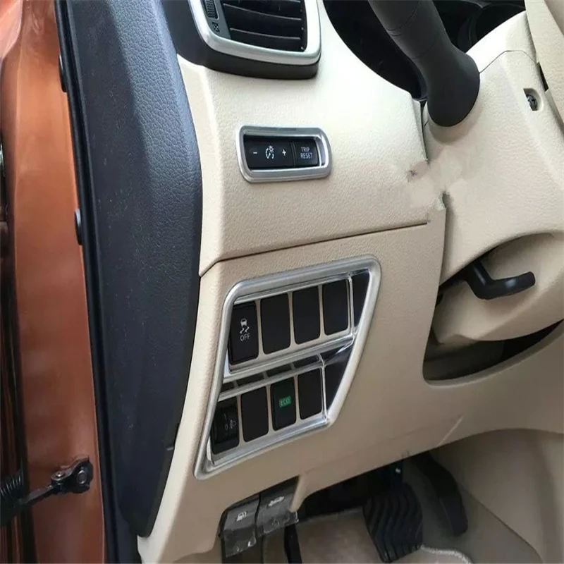 Автомобильный чехол WELKINRY для Nissan Qashqai 2014 2015 2016 2017 ABS Хромированная консоль