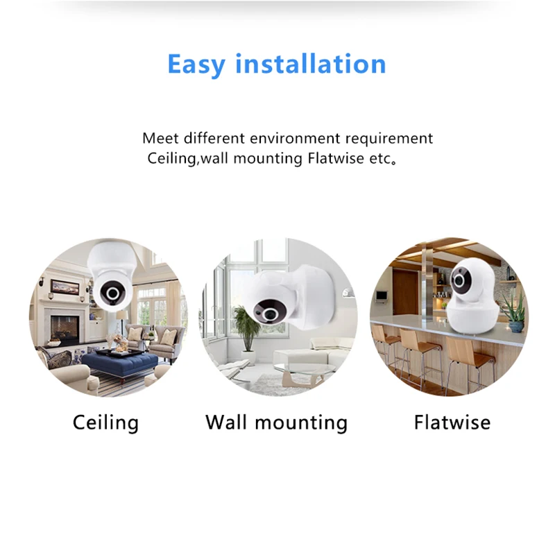 N_eye IP камера HD 1080P домашняя камера безопасности wifi камера с ИК ночного видения аудио запись Детский Монитор IP камера pan-tilt wifi