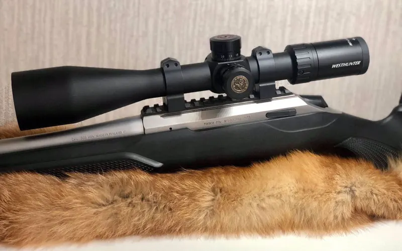WESTHUNTER WT-L 4-20X50SFIR тактический охотничий прицел боковой Параллакс Стекло гравированный оптический прицел для пневматического пистолета