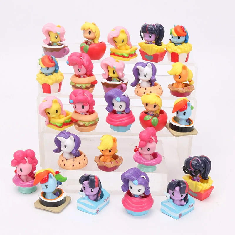 My Little Pony игрушки милашка Марка Crew мини игрушка пони дружба Волшебная Радуга тире сумеречные сверкающие фигуры Рождественский подарок