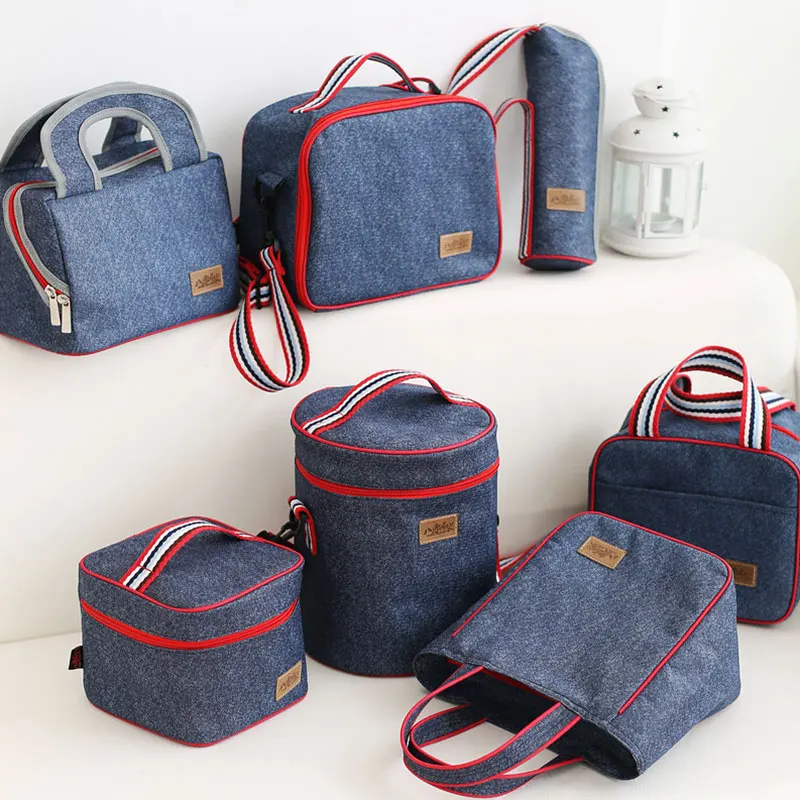 Портативный теплый хранитель ткань ребенка обед мешок Мумия легко принимая Tote