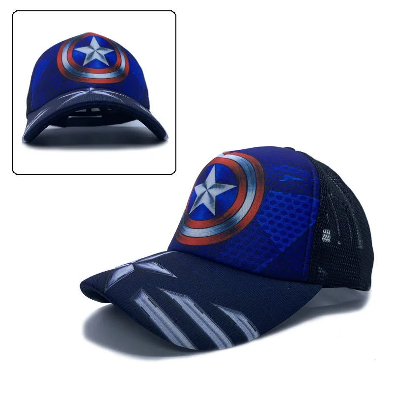 Новый продукт сетчатая шапка США Кепка из стали рыцарь Тор паук чивалроус