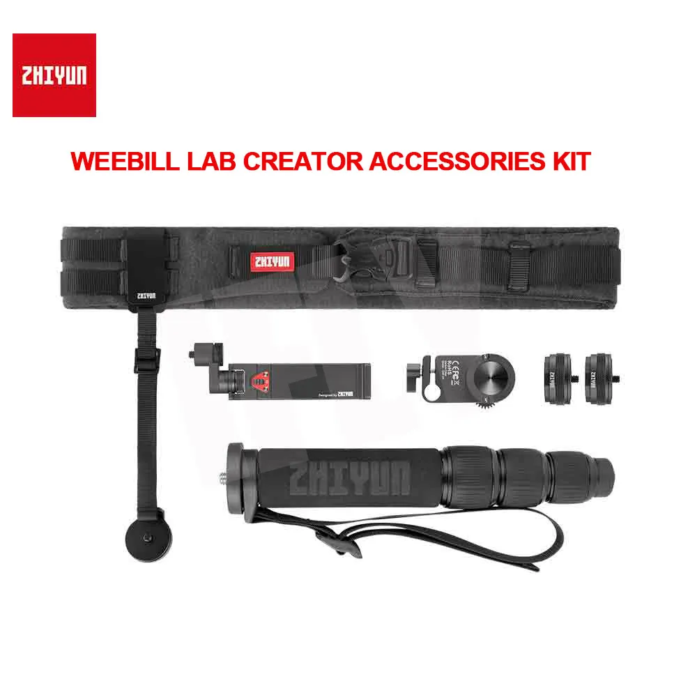 creator accessories Zhiyun Weebill LAB 3-осевой ручной карданный стабилизатор для беззеркальной камеры sony A7R3 A7S2 A7M3 A6300 A6500 Lumix GH5 PK Crane 3 - Цвет: creator accessories