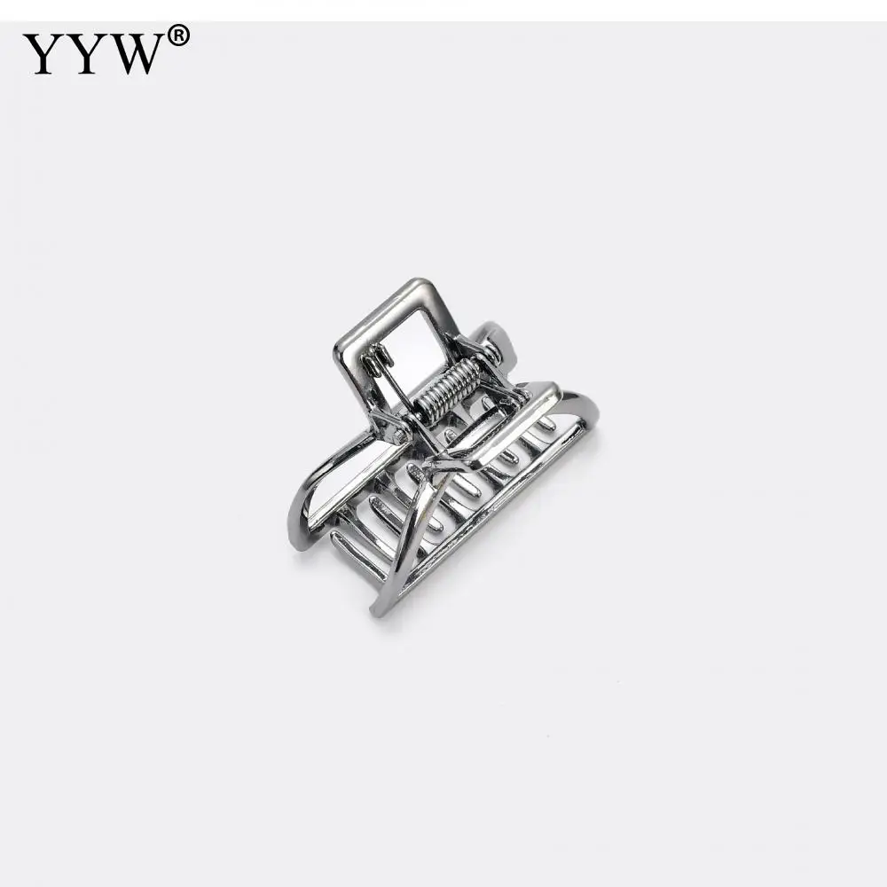 Hair Claw Rose Gold Color Clips Make Up Geometric Large Size Hairpin Girls Accessories Hairclip New Women | Украшения и