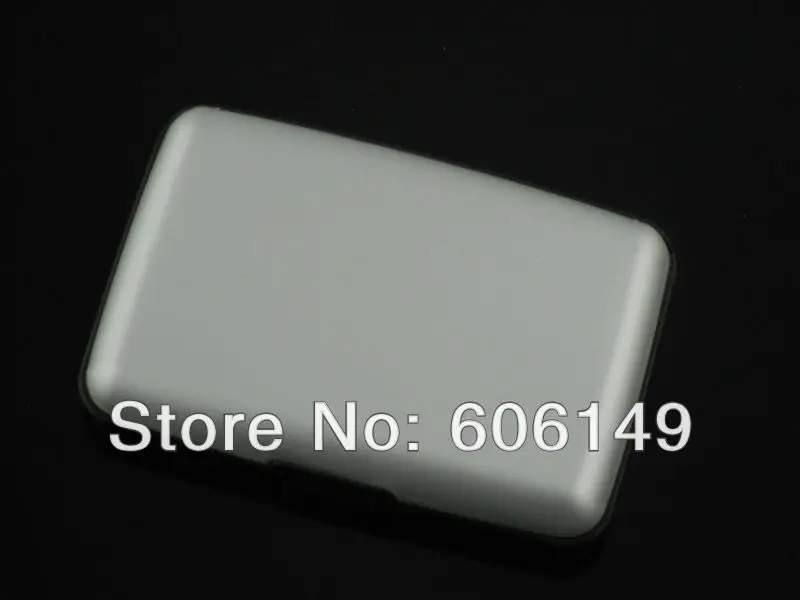 6 новых алюминиевых кошельков кошелек чехол для удостоверения личности и