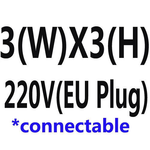 3M X 3M 220V EU Рождественские огни, украшение для дома, 2x2/3x1/3x3 м, светодиодные занавески, сосулька, гирлянды, садовые, рождественские, вечерние, декоративные огни - Испускаемый цвет: 3M X 3M 220V EU