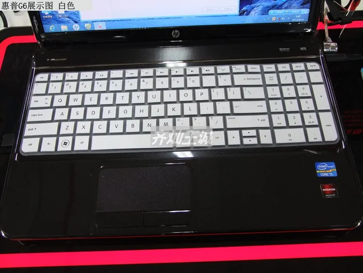 Силиконовая защитная накладка на клавиатуру для HP Pavilion DV6 G6 M6 G6-2000 2024 2341TX 2328TX 6152 7301
