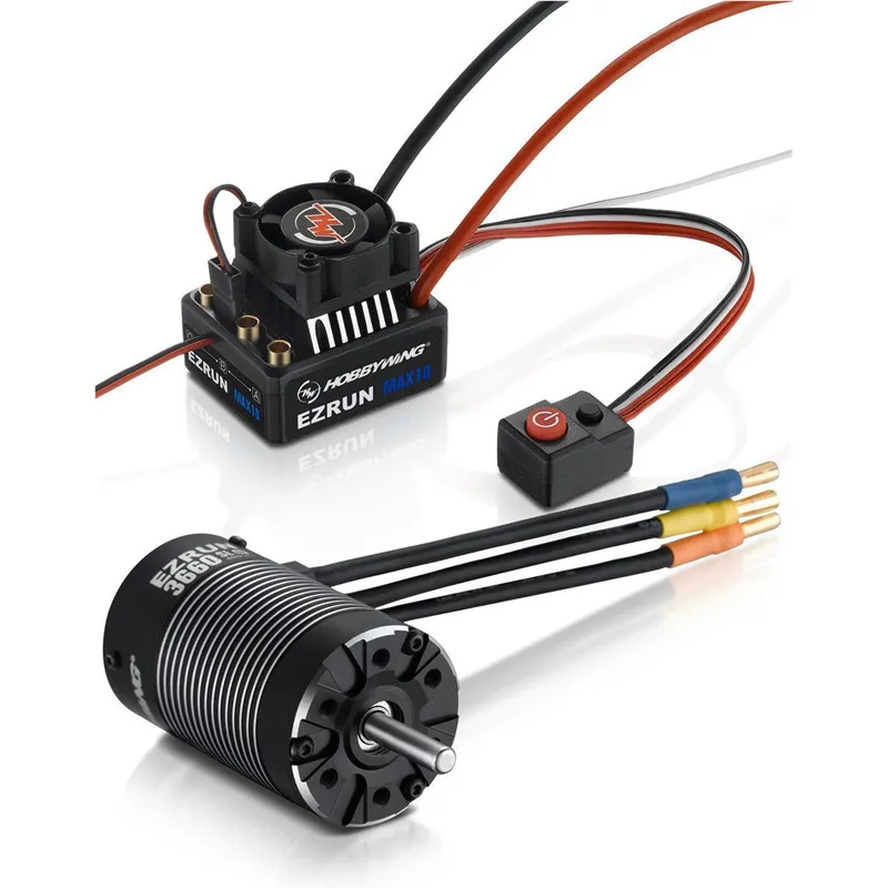 HobbyWing EZRUN 1/10 A MAX10 SCT ESC комбинированный бесщеточный встроенный двигатель 3660SL D5 G2