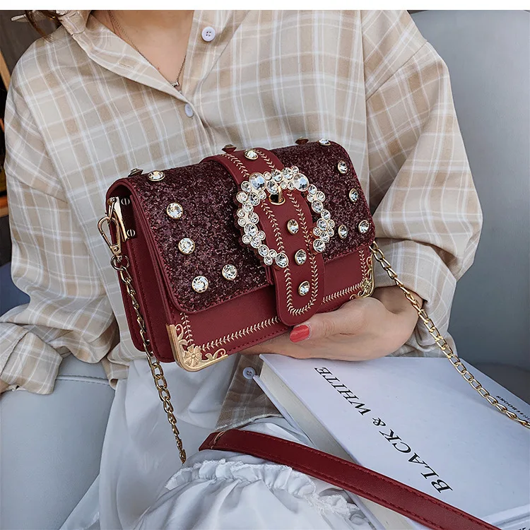 Новинка 2019 женские сумки через плечо из искусственной кожи роскошные