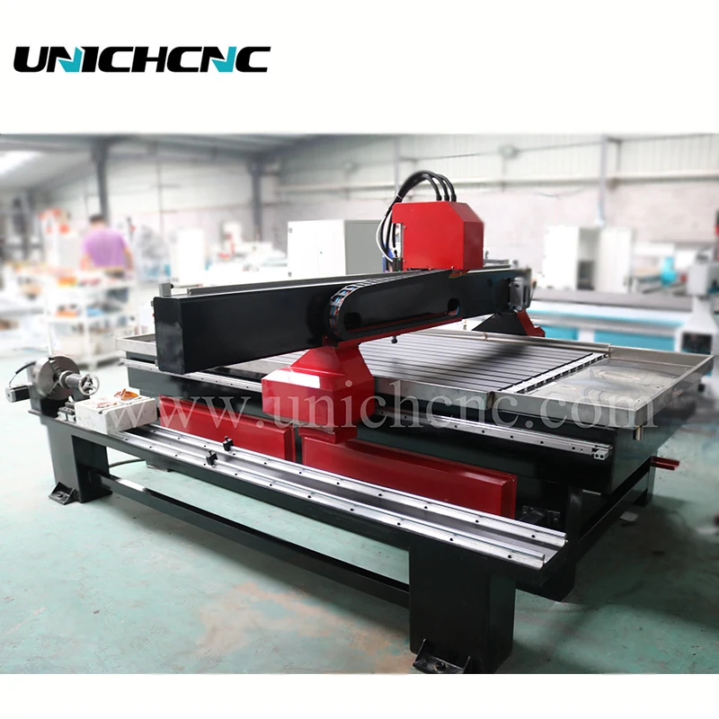Высокое качество cnc древесины Гравировальный маршрутизатор с железным литым