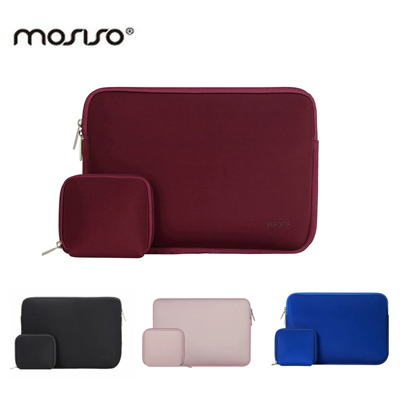 MOSISO Waterproof Laptop Bag Case For Macbook Air Pro Retina 11 13 15 Carry Pouch Cover Lenovo Notebook Soft Sleeve Bags | Компьютеры и