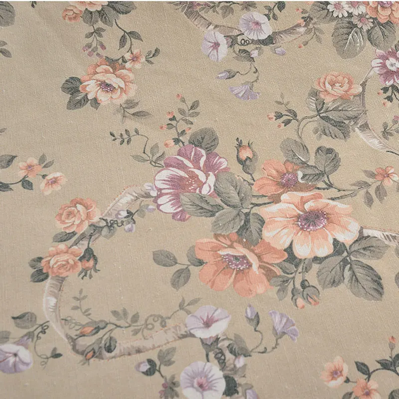 Кафе Кухня интерьера дома Винтажный стиль шторы для гостиной коричневый