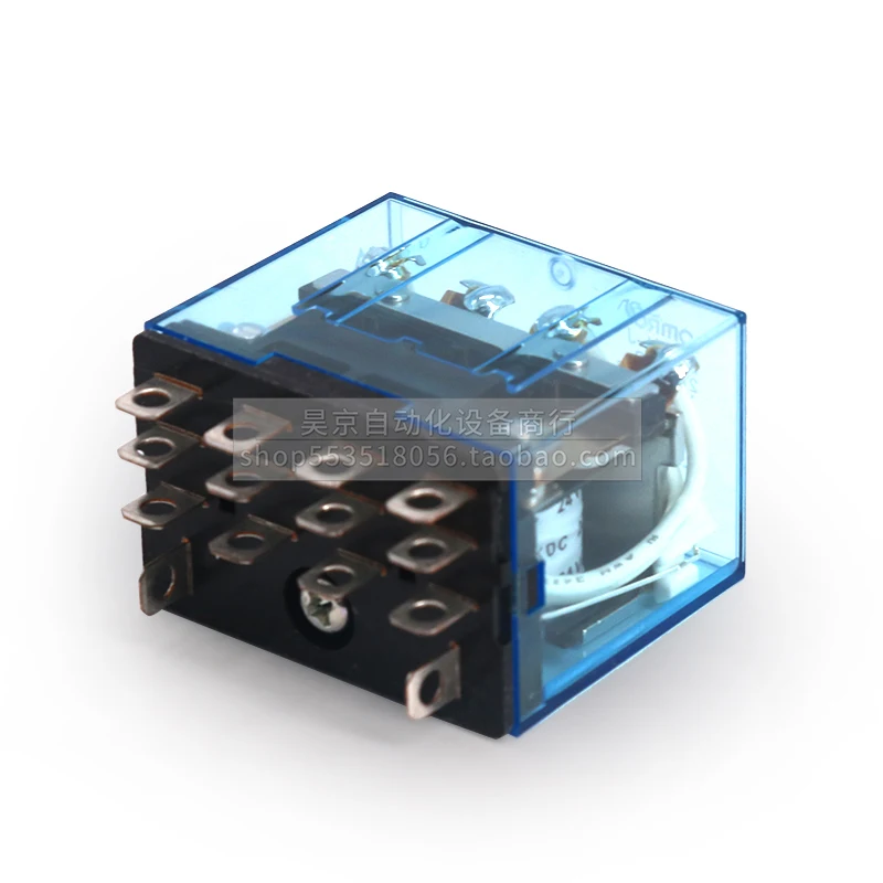 LY4NJ LY4 HH64P 14PIN 10A катушка реле питания светодиодный pdt светодиодная индикаторная