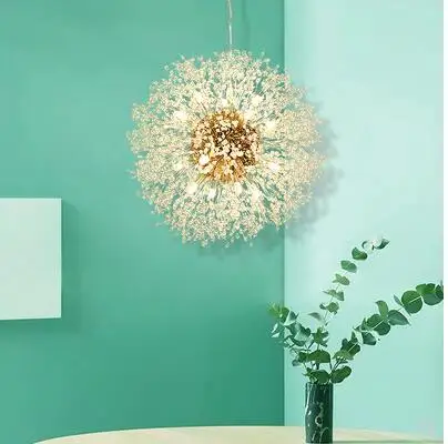 Сетка Красный вибрирующий Одуванчик Скандинавский современный простой водяной