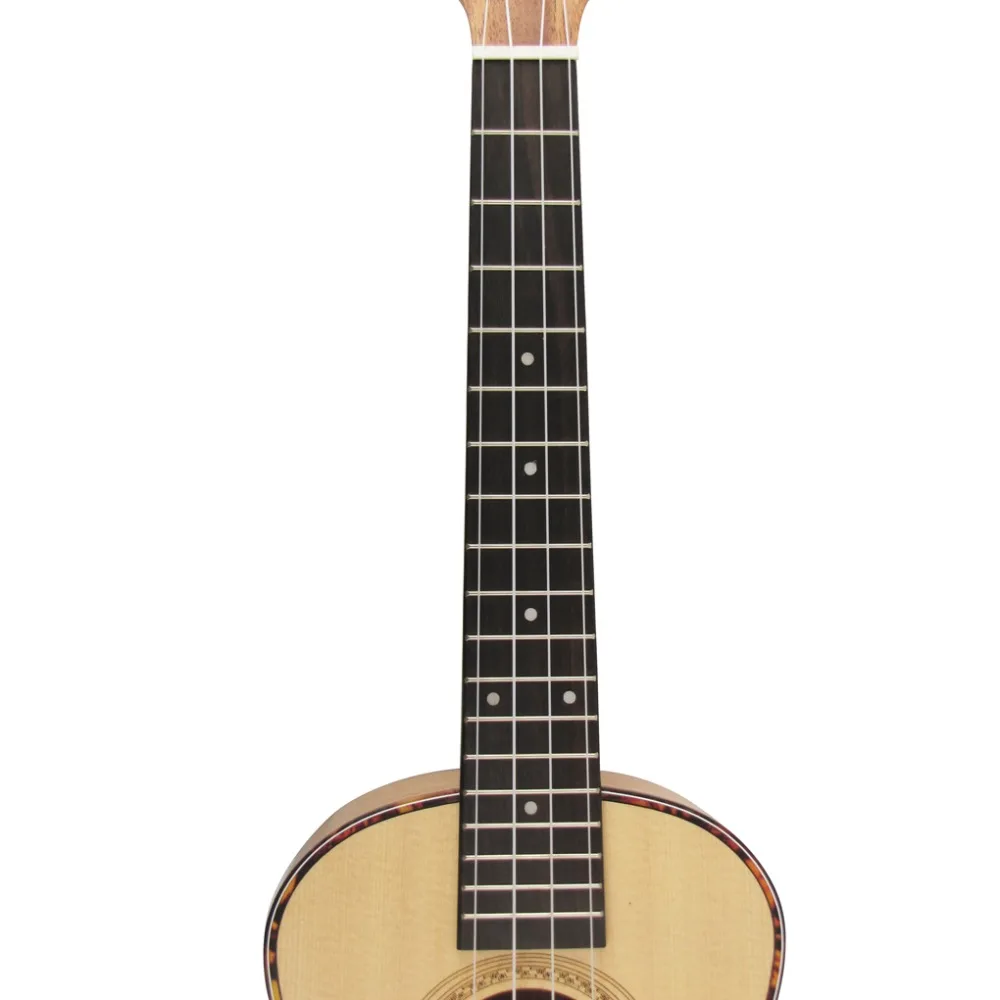 FLEOR Tenor Ukulele 26'' Spruce 4 Strings Hawaii Guitar &amp Tuner Digital Bag Accessories Kits | Спорт и развлечения