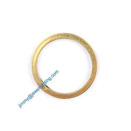 2000 PCS Raw Brass Circle 15*1.2*1.2mm  copper Rings fashion jewelry findings jewelry Connectors Quoit