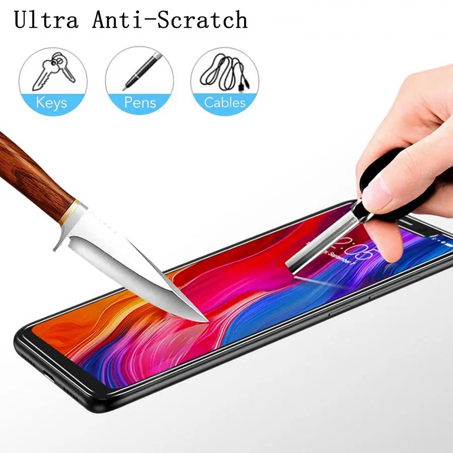 Leoleo 2 шт./лот Настоящее 9H 3D полное покрытие закаленное стекло для Huawei P20 Lite