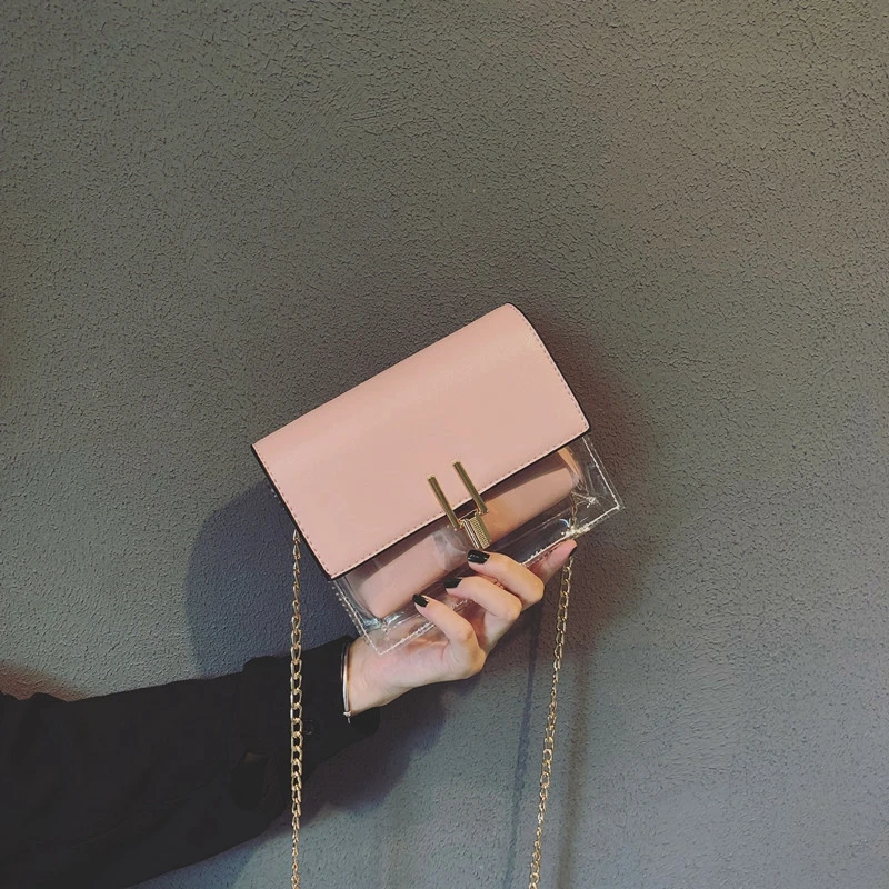 Elimetis Для женщин Crossbody прозрачные сумки для 2018 с телефон сумка летняя маленькая на