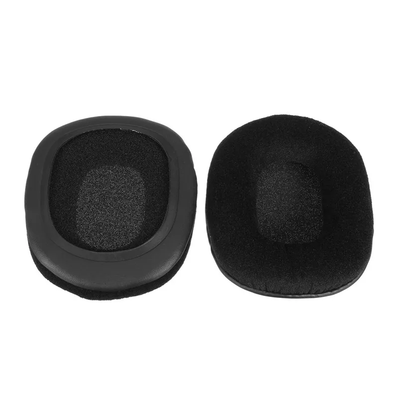 LEORY 1 пара черные мягкие бархатные подушечки для наушников Audio Technica ATH M50 M50S M50X M40 M40S