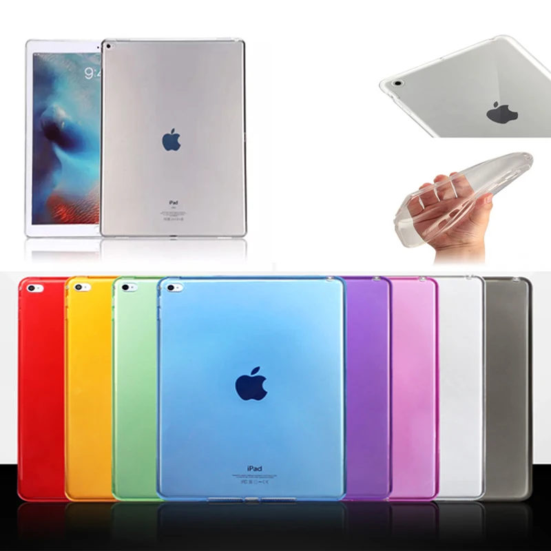 Мягкий ТПУ чехол для Apple iPad 2/3/4 9 7 дюйма прозрачный Ультратонкий планшета 2 3 4 A1458