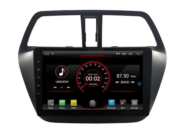 Elanmey Топ оснащен 8 ядер+ 4 Гб ОЗУ+ 64 Гб ПЗУ android 8,1 Автомагнитола для Suzuki sx4 S-Cross DSP Gps навигация мультимедиа головное устройство