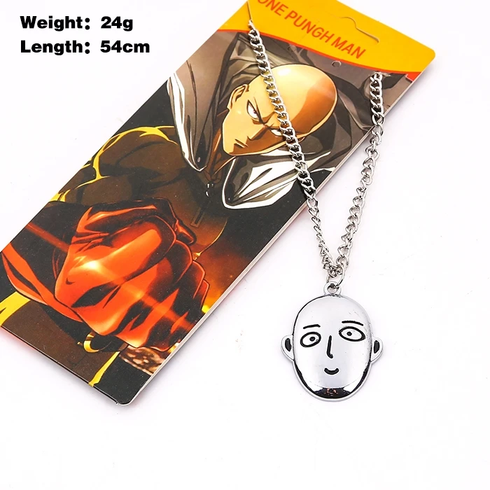 ONE PUNCH MAN Цепочки и ожерелья брелок Сайтама игрушки фигурная фигурка кукла