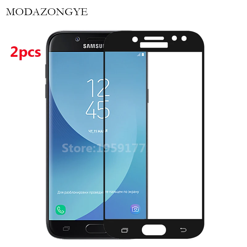 Защитная пленка для экрана из закаленного стекла Samsung Galaxy J5 2017 SM J530F J530|screen protector|full
