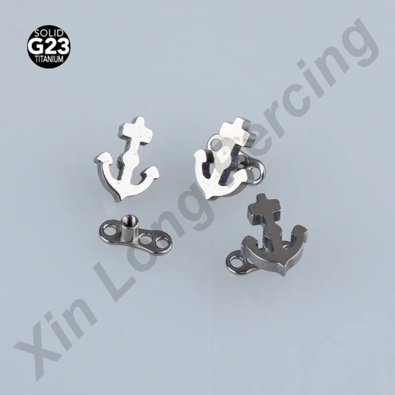 G23 Титан микродермальный якорь Skin Diver пирсинг|body piercing jewelry|piercing jewelryg23 titanium |