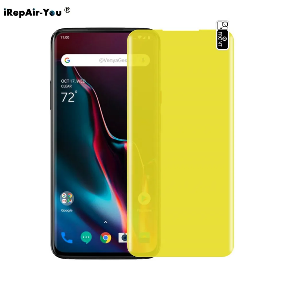 9D мягкая термополиуретановая нано-Гидрогелевая пленка для Oneplus 7 6T 6 5T 3 3T