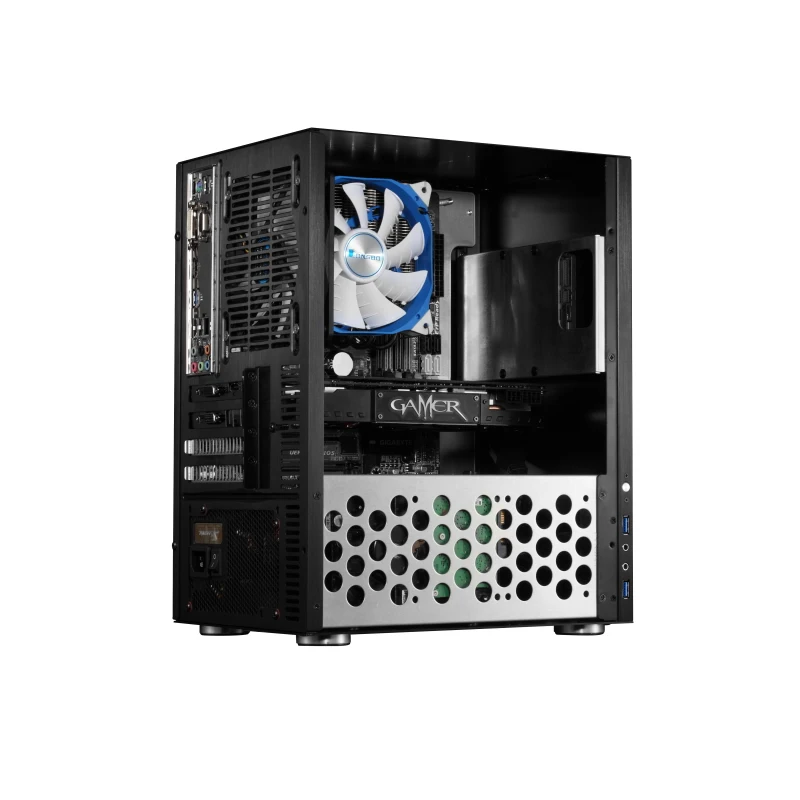 Jonsbo C3BK C3 черный HTPC мини Чехол для компьютера из алюминия USB3.0 другие C2 V4|mini case