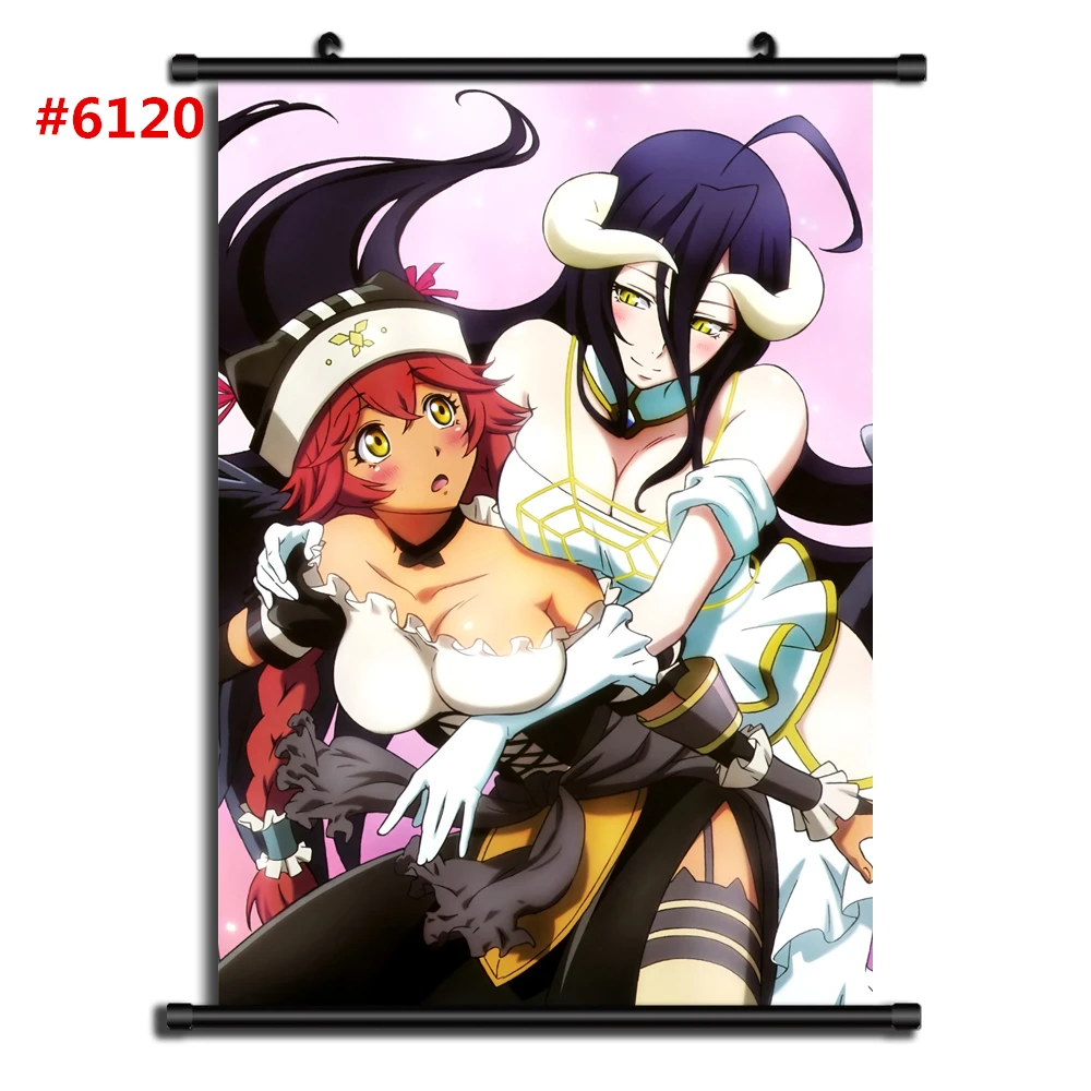 6120 Overlord Anime Manga Wall Poster Scroll Home Decoration Wall Art - Цвет: 6120