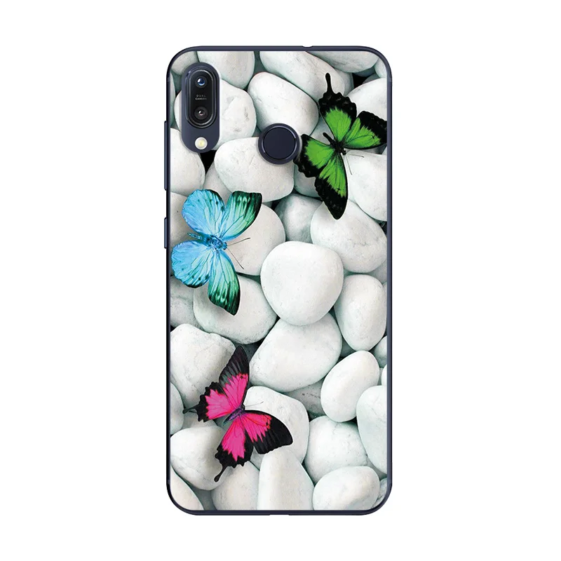 W82 Милый модный чехол для телефона Asus Zenfone ZB555KL, задняя крышка с изображением животных, сердечек для ZenfoneMax M1 ZB 555 KL, чехол-бампер - Цвет: W82