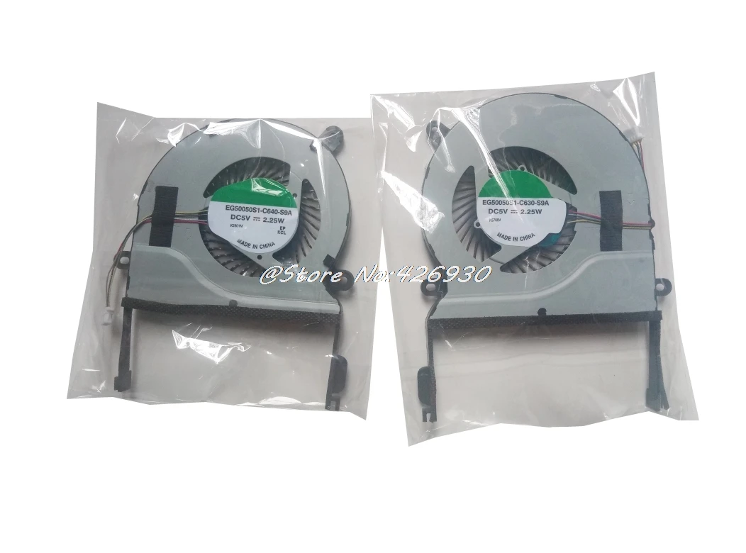 Laptop CPU FAN For ASUS UX501 UX501J UX501JW UX501VW EG50050S1-C630-S9A DQ5D518K000 EG50050S1-C640-S9A DQ5D598K002 DC 5V Used | Компьютеры